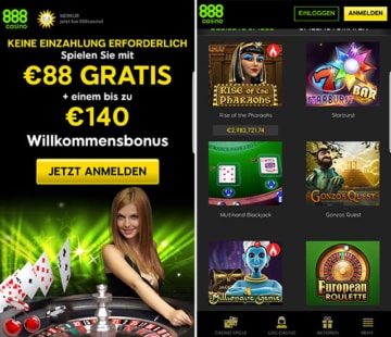 888 Casino Mobile App