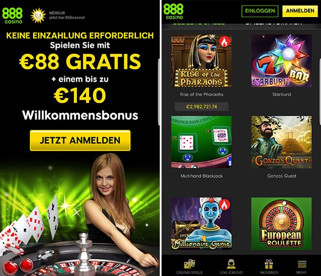 888 Casino Mobile App